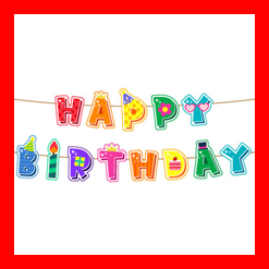  해피벌스데이 가랜드 ~ happy birthday 알파벳 가랜드 도안 