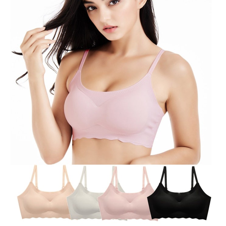후기가 좋은 어워크 고급 노와이어 심리스브라 1+1세트 끈조절브래지어 ··· 후기가 좋은 어워크 고급 노와이어 심리스브라 1+1세트 끈조절브래지어 ···