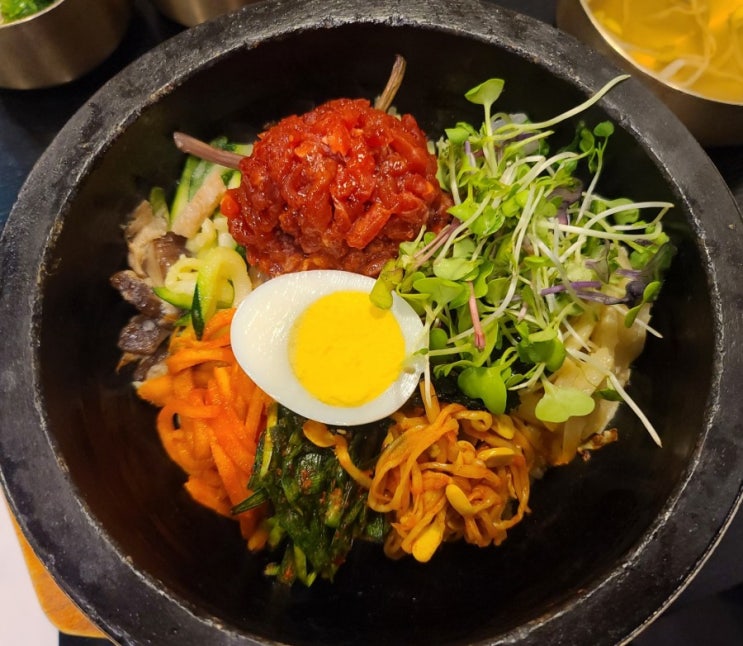  대구 광장코아 맛집 대구 한식집/육회 비빔밥이 깔끔하고 맛있는 개정 광장점