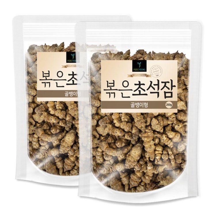 핵가성비 좋은 퓨어영 볶은 초석잠 골뱅이형, 200g, 2개 ··· 핵가성비 좋은 퓨어영 볶은 초석잠 골뱅이형, 200g, 2개 ···