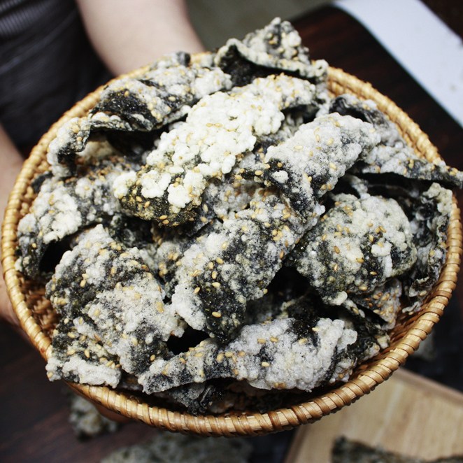 후기가 정말 좋은 민하네식탁 수제 찹쌀 김 부각 50g 화사 김부각 아이들간식 맥주안주, 1개 ··· 후기가 정말 좋은 민하네식탁 수제 찹쌀 김 부각 50g 화사 김부각 아이들간식 맥주안주, 1개 ···