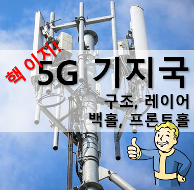  5G 기지국의 레이어, 백홀, 프론트홀, 미드홀 진짜 쉽게 알기
