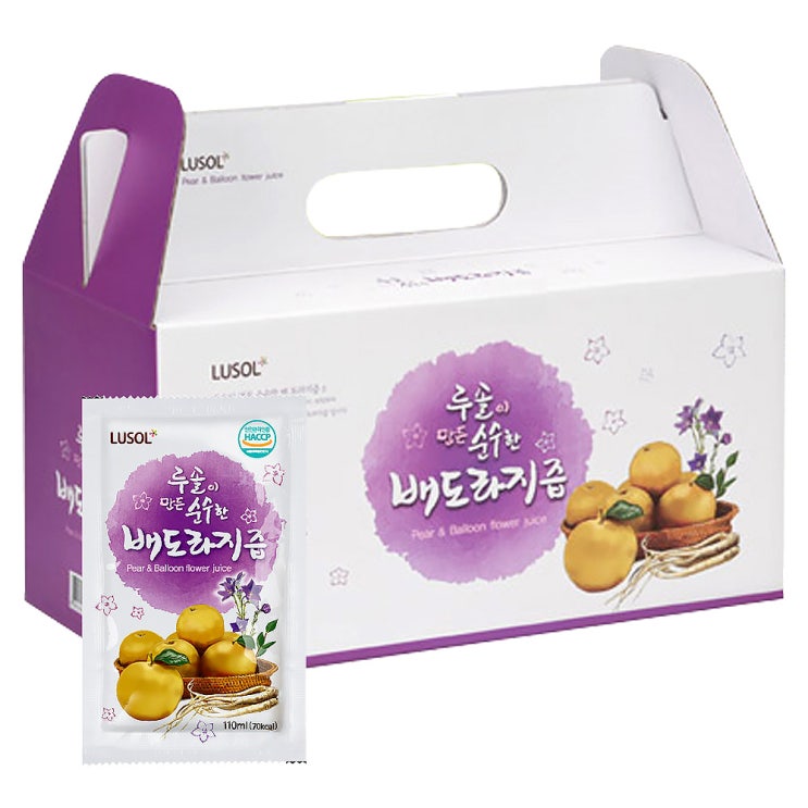 인기 많은 루솔이 만든 순수한 배도라지즙, 110ml, 30포 추천합니다 인기 많은 루솔이 만든 순수한 배도라지즙, 110ml, 30포 추천합니다