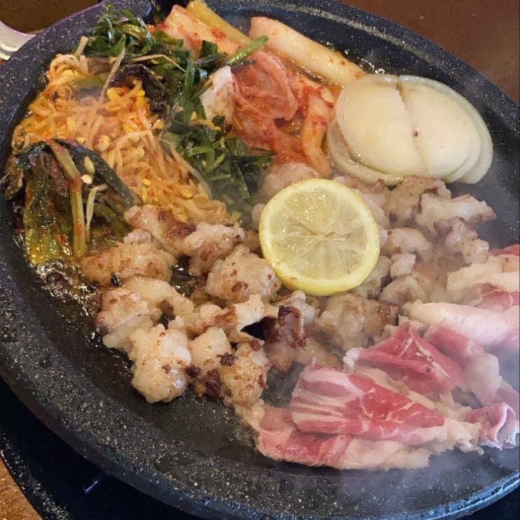  평택 꽃돼지식당 대창& 이베리코 흑돼지 맛집