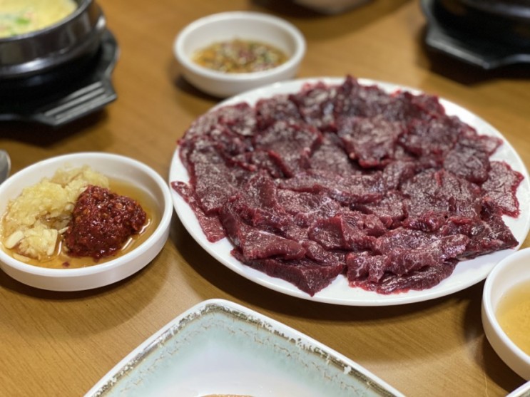 [대구-송현] 뭉티기(생고기) 맛집 - 남송 생고기