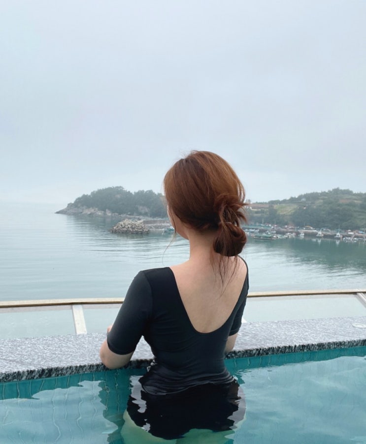  여수 블루망고 풀빌라 팬시오션 숙박 리뷰(숙소내부, 수영장 등)