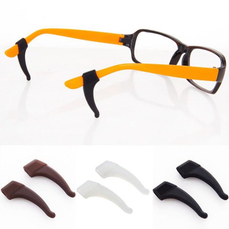 잘나가는 안경 귀걸이 실리콘 귀고무 홀더 2P 보조장치 통증방지 안경수리 고정장치 좋아요