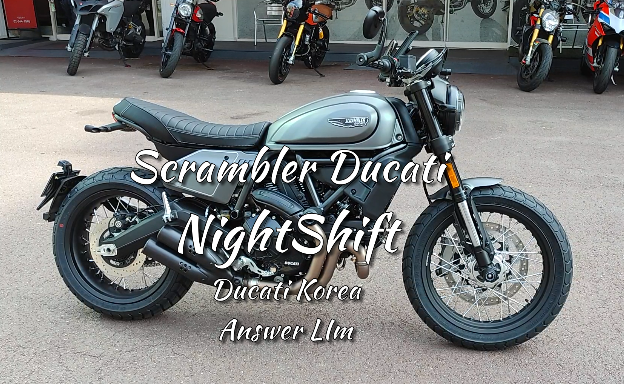 두카티 스크램블러 나이트쉬프트 외관, 디테일 / Ducati Scrambler Nightshift Walk Around /Details
