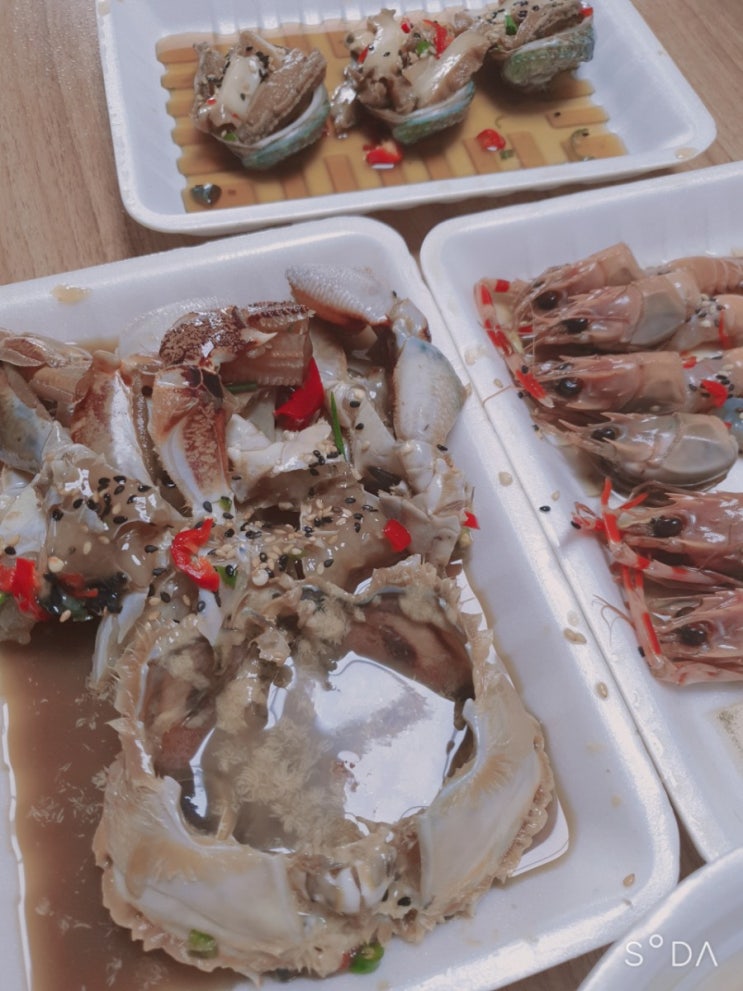  제주 비자림 근처 전복장 게장 새우장