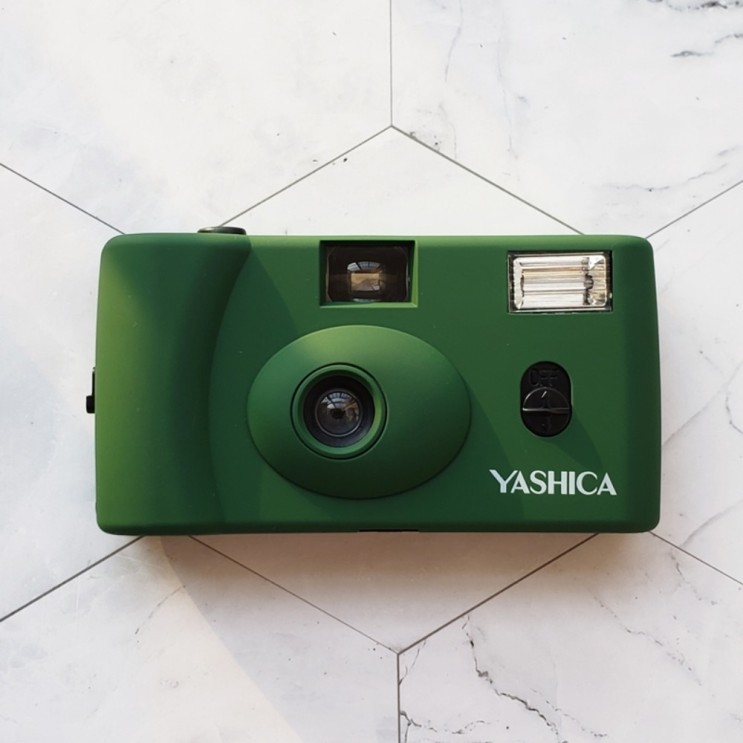 당신만 모르는 야시카 Yashica MF-1 아트필름 카메라 필름끈 배터리 수동 플래시 자동필름카메라, 국방색 추천합니다