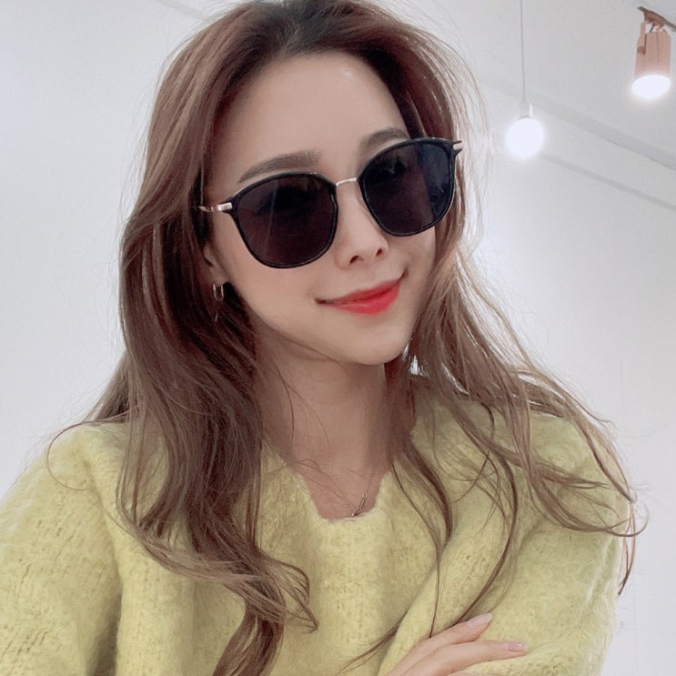 의외로 인기있는 eyelove 안경원 자외선차단 선글라스 남자 여자 메탈 콤비 패션 선글라스 (5453) ···