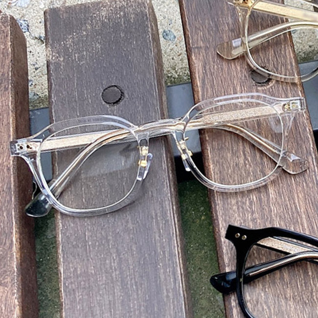 잘팔리는 eyelove [안경원제품] 자외선 차단 베이직 사각 뿔테 시력보호 안경 추천합니다