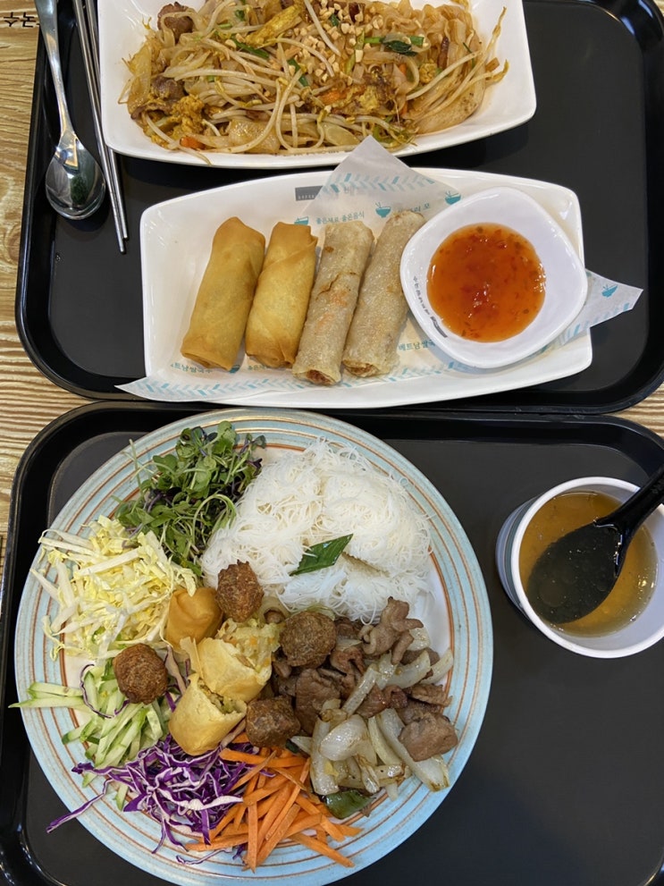  분짜 칼로리 분짜 먹는법 팟타이 칼로리 끝장내기!! 너무너무 맛있는 분짜 팟타이~~~!!