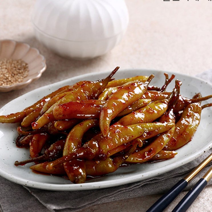 인기 급상승인 반찬단지 고추무침 1kg 양념에 맛있게절인 숙성고추지 좋아요 인기 급상승인 반찬단지 고추무침 1kg 양념에 맛있게절인 숙성고추지 좋아요