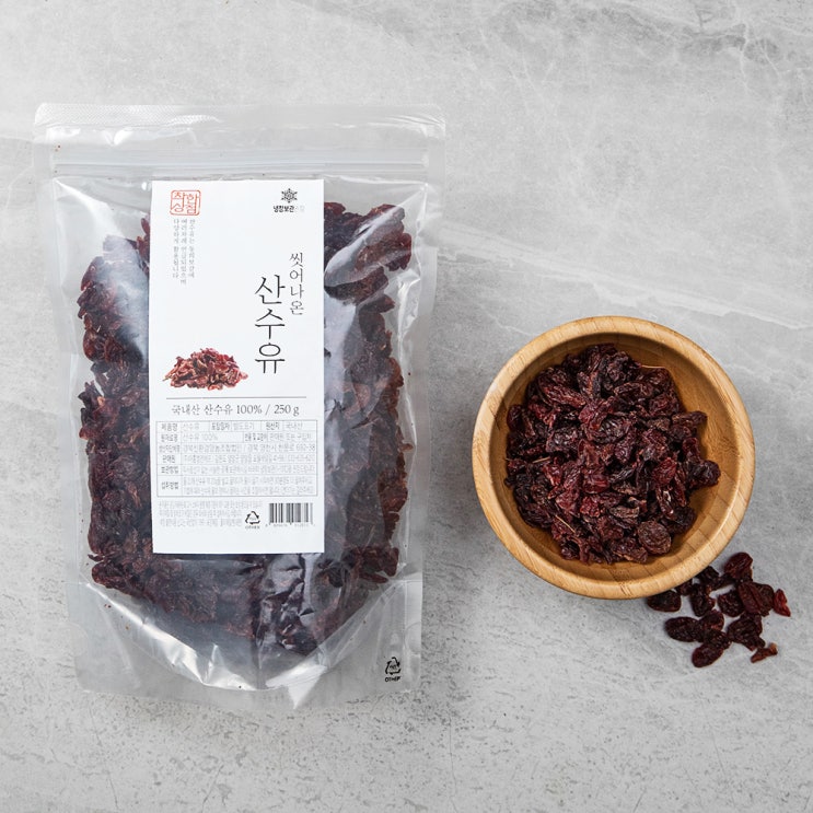 가성비 뛰어난 착한상점 씻어나온 산수유, 250g, 1봉 좋아요 가성비 뛰어난 착한상점 씻어나온 산수유, 250g, 1봉 좋아요