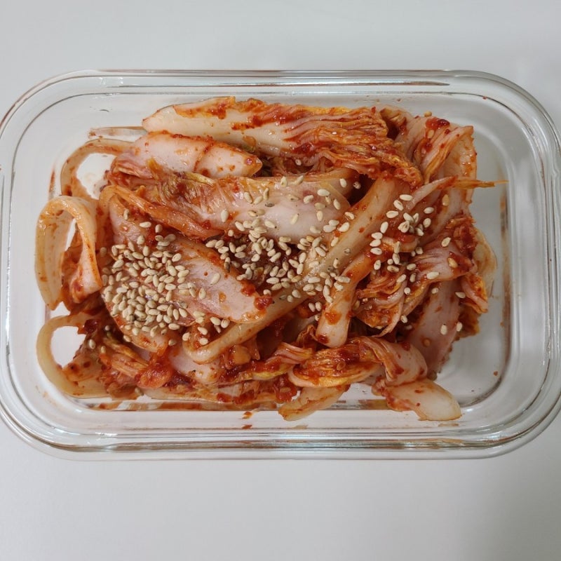 알배기배추 겉절이, 쌈배추 겉절이 도즈언~아삭아삭, 양념레시피까지!