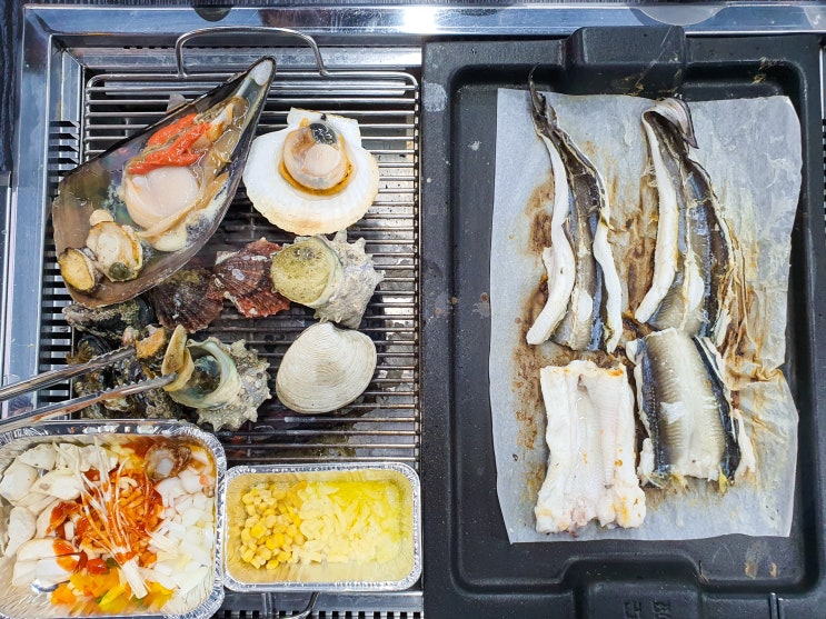 내외동 신상 맛집 추천: 조개, 장어, 고기를 무한리필로 먹을 수 있는 "황금조개 튼튼장어"