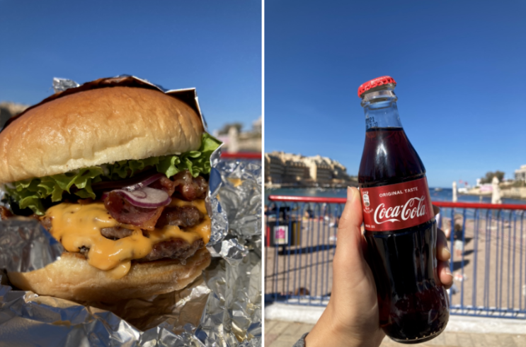  몰타Malta HERMANOS Montreal Burger 오랜만에 올라간 옥상
