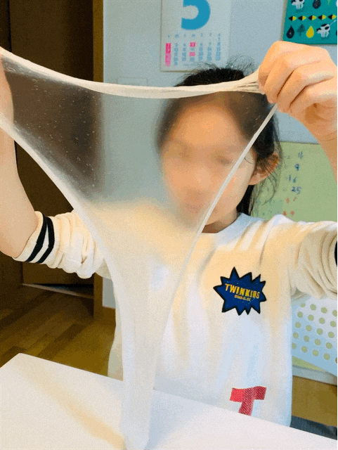 집콕놀이-집에서 클리어 슬라임 만들기