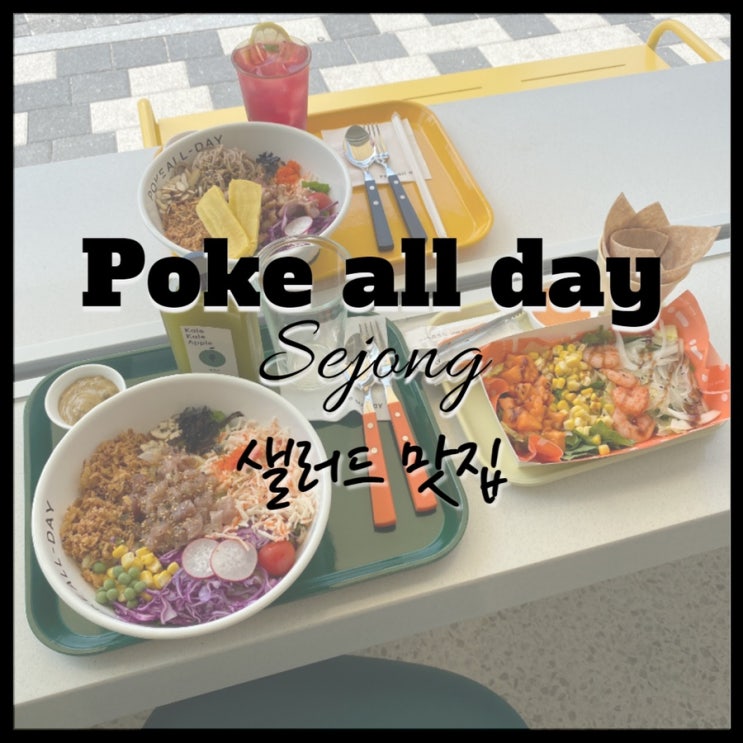 Poke all day 포케올데이 포케&샐러드 세종 샐러드 맛집