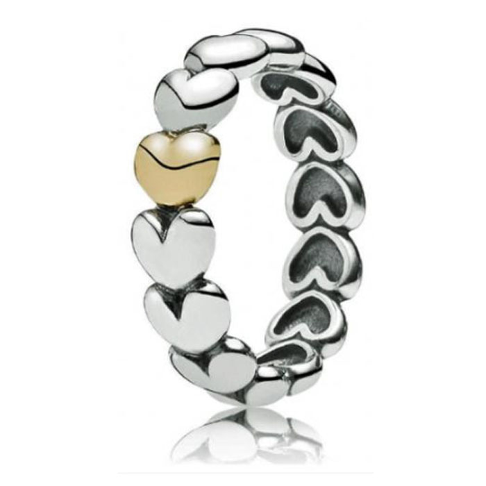 최근 많이 팔린 판도라 투톤 마이 원 트루 러브 링 하트 반지 / Pandora Two Tone My One True Love Ring 좋아요 최근 많이 팔린 판도라 투톤 마이 원 트루 러브 링 하트 반지 / Pandora Two Tone My One True Love Ring 좋아요