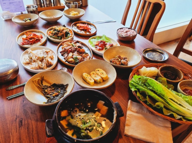  순천 옥리단길 맛집 청수정, 반찬양이 아쉬운 가성비 한정식