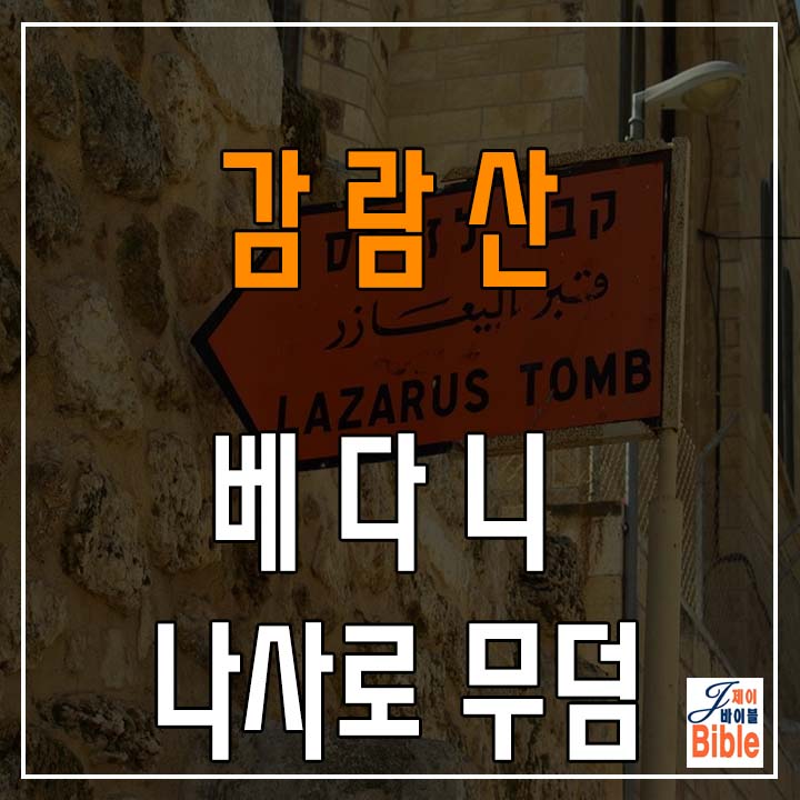  이스라엘 감람산 - 베다니 나사로 무덤
