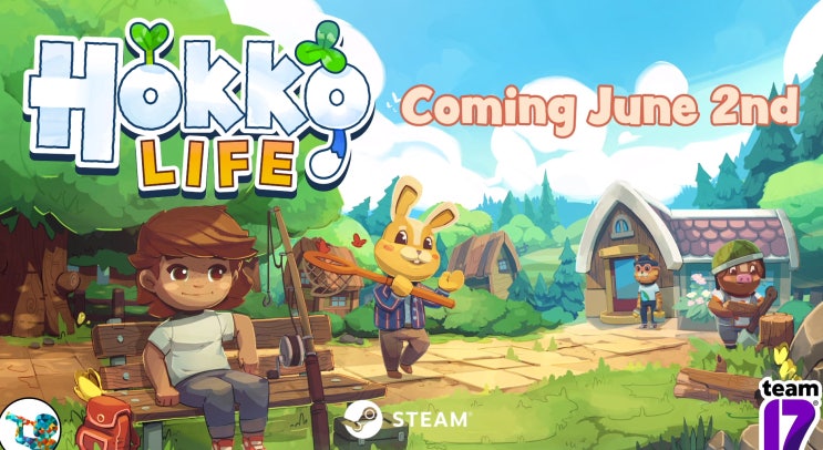  스팀 출시예정 pc 게임 동물의숲 닮은? Hokko Life 호코 라이프