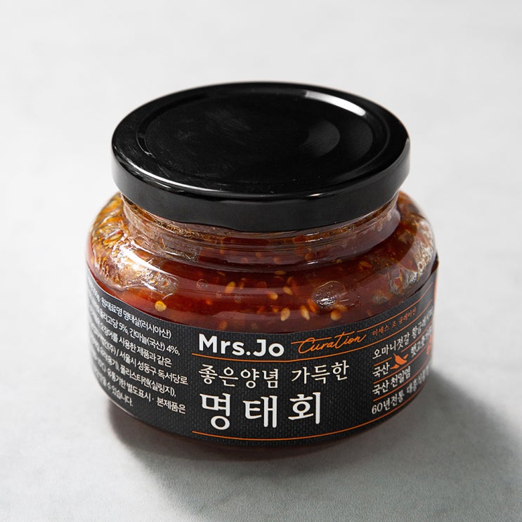 요즘 인기있는 미세스조큐레이션 좋은양념 가득한 명태회 무침, 250g, 1개 좋아요 요즘 인기있는 미세스조큐레이션 좋은양념 가득한 명태회 무침, 250g, 1개 좋아요