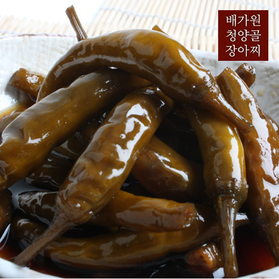 선택고민 해결 배가원 청양골 고추 장아찌 청양고추맛 500g, 1개 좋아요