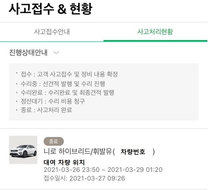 그린카 사고처리 후기 (고객센터 연결 지연) : 네이버 블로그 그린카 사고처리 후기 (고객센터 연결 지연) : 네이버 블로그