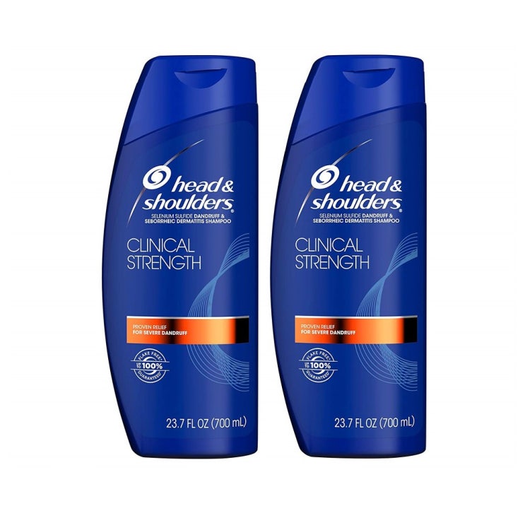 후기가 정말 좋은 Head & Shoulders and Shampoo Clinical Strength 헤드앤숄더 샴푸 클리니칼 스트랭스 23.7oz(700ml) 2팩, 1세트 추천 후기가 정말 좋은 Head & Shoulders and Shampoo Clinical Strength 헤드앤숄더 샴푸 클리니칼 스트랭스 23.7oz(700ml) 2팩, 1세트 추천