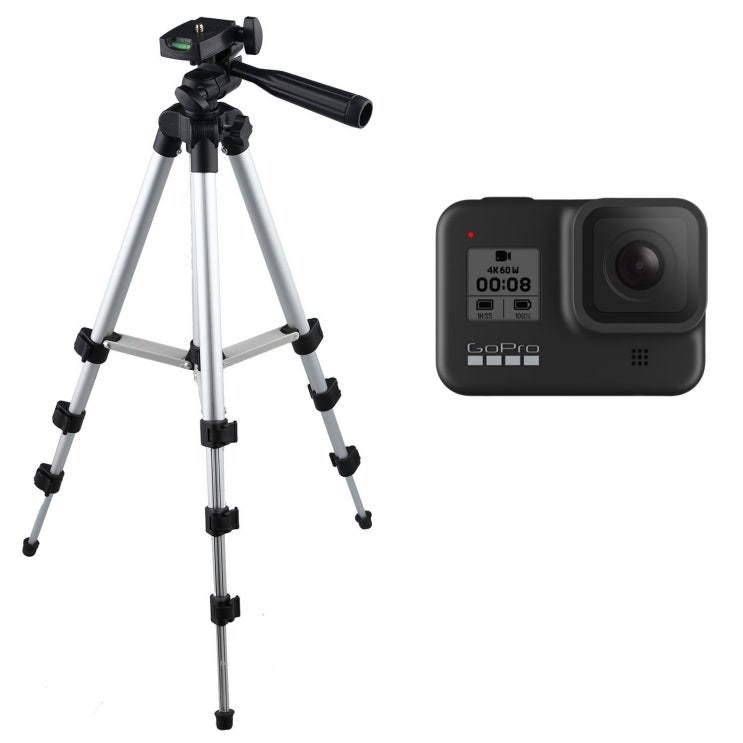 인기 급상승인 GOPRO HERO 8 액션캠 카메라 스마트폰 겸용 삼각대, 본상품선택 추천합니다