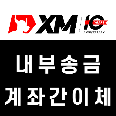 XM 내부송금 방법! FX계좌 내부이체