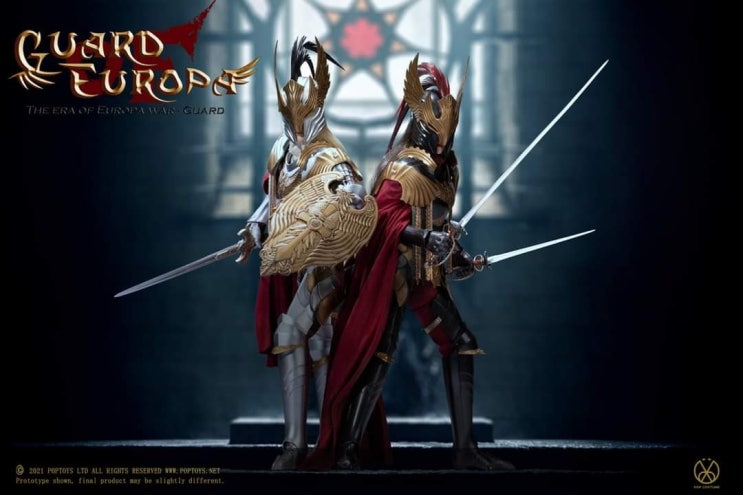  [프리뷰]『POPTOYS』1/6 The Era of Europa War - Guard Europa (유로파 가드) 2종 출시