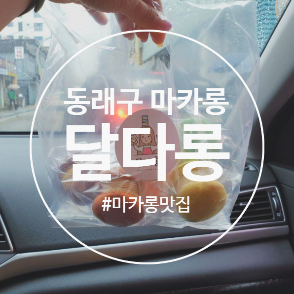  [동래구 마카롱] 달달한 게 땡길 땐 "달다롱"