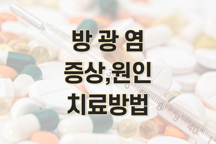  여성 방광염 증상 및 원인, 치료방법 (방광염 약국약, 남성 방광염 증상)