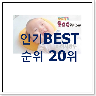 소유하고파 아기베개 아이템 인기 목록 TOP 20위