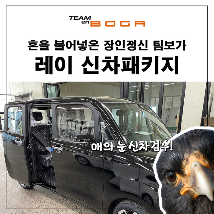  레이 신차패키지 아내를 위한 카니발 차주님의 재방문!