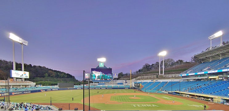  삼성라이온즈 LG 마지막 원정경기 역전승!!!! 1위순위 유지!!