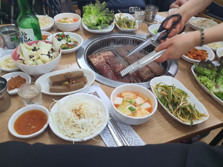 [맛집] 오장동 숯불갈비 맛집,  중부시장 갈비맛집(feat.남자친구 인사드린 날)