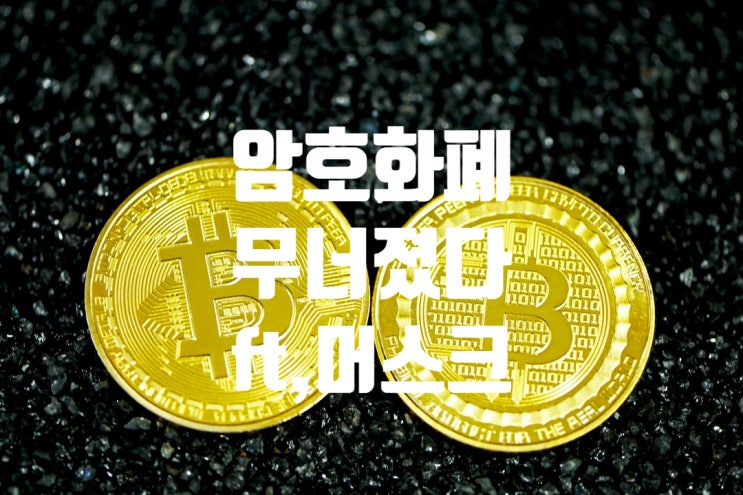  암호화폐 무너졌다(ft,머스크)