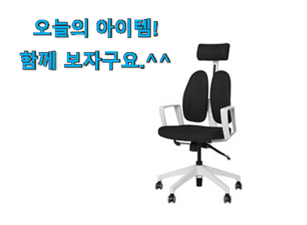 내가찾은 듀오백 의자 상품 와이프도 좋아하네요 내가찾은 듀오백 의자 상품 와이프도 좋아하네요
