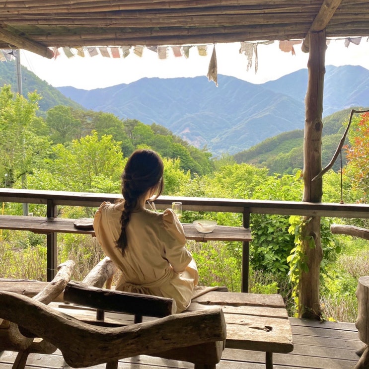  지리산 속 하늘호수차밭 쉼터 : 하동 뚜벅이 여행에서 가장 좋았던 곳 /  꼭 가야 하는 힐링장소