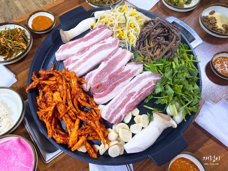  [청주 율량동] 더덕솥뚜껑삼겹살 -더덕 무한리필, 삼겹살 맛집 추천