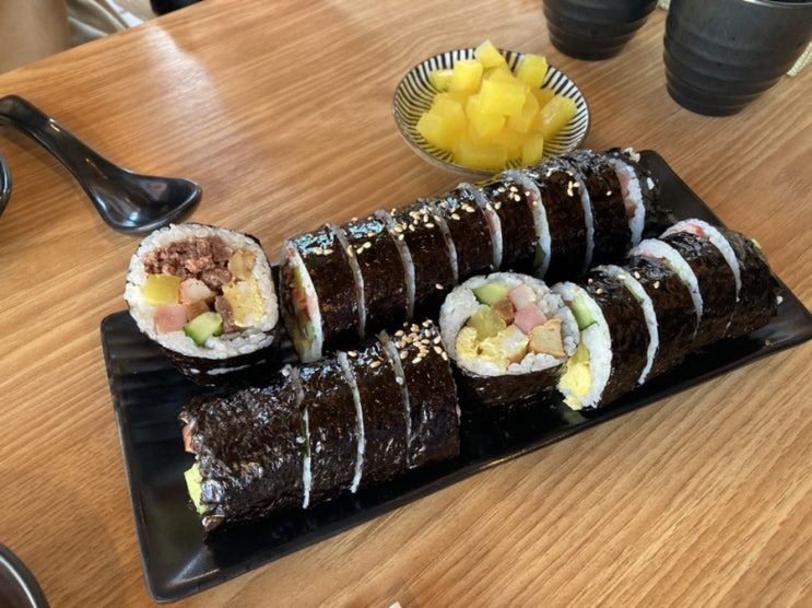  [제주도민의 맛집] 제주시 애월 황김밥우동(모밀맛있음!)