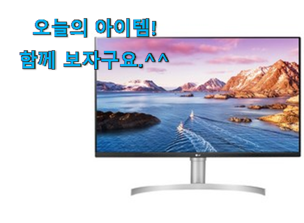 탑급 lg 모니터 32인치 제품 추천입니다