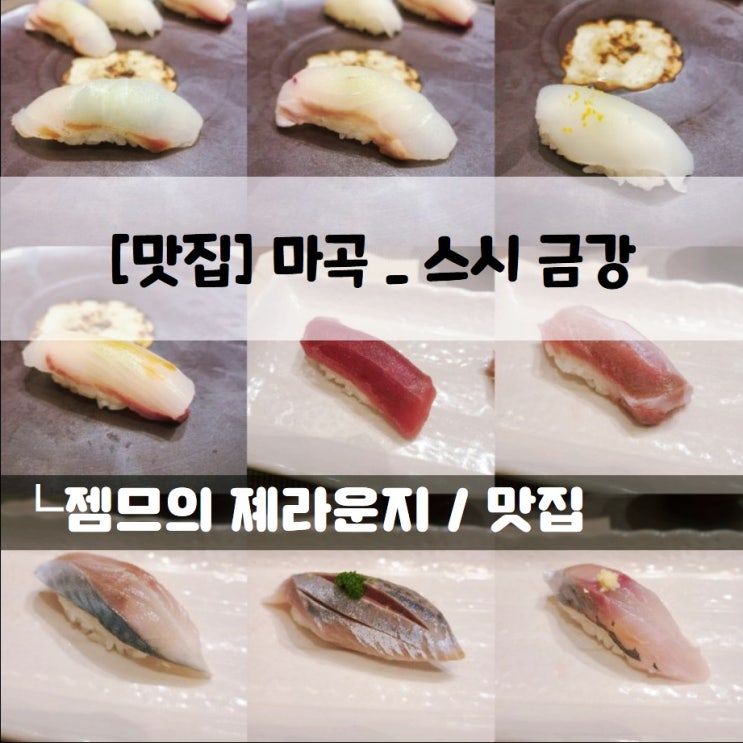  <서울 마곡 오마카세 / 스시금강> 마곡 스시