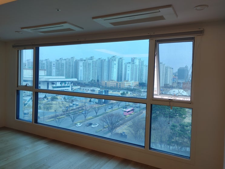  부천 아파트썬팅 옥길동 중동 아파트 거실창문 자외선차단썬팅 주상복합 유리 열차단썬팅 단열필름썬팅 시공
