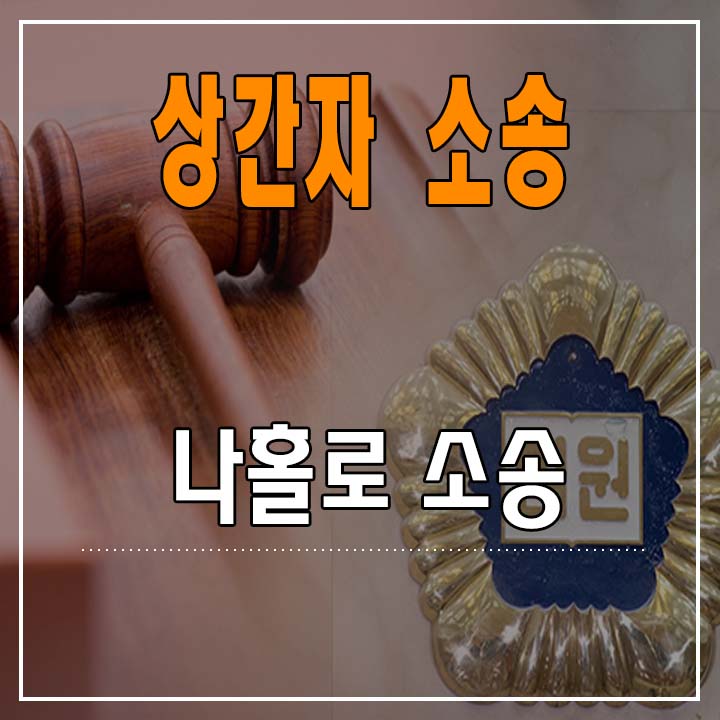  상간자 소송 방법 - 나홀로 소송? 전자 소송?